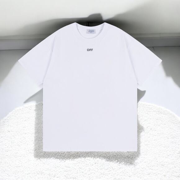 OFF-WHITE Crew neck, short sleeves Size: L - Picture 1 of 7